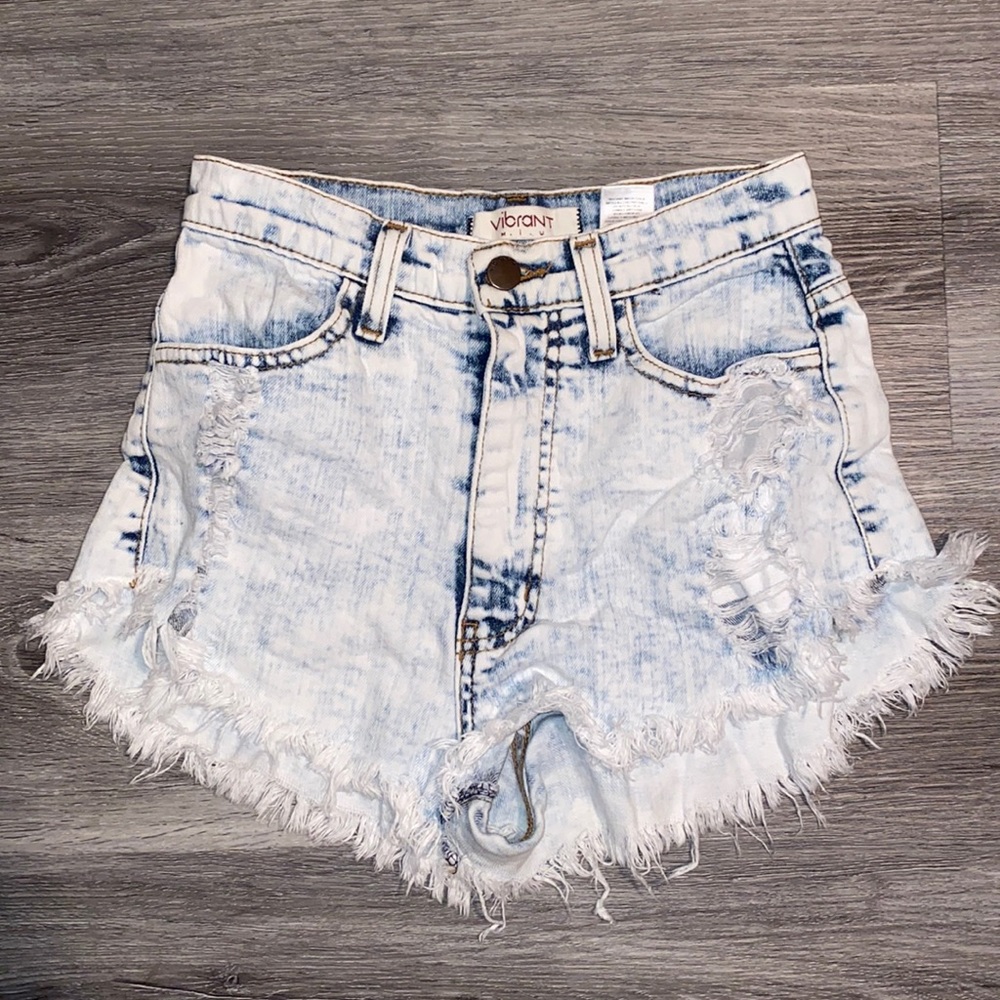 High waisted shorts